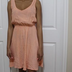 Peach Dress